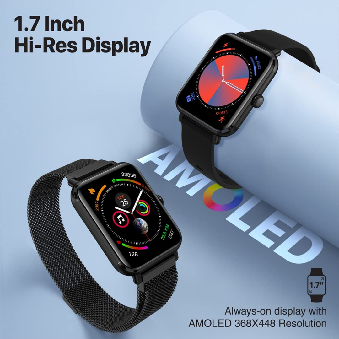 Promate IP68 Fitness Tracker Smart Watch with 1.78 Display in Qatar Promate IP68 Fitness Tracker Smart Watch with 1.78 Display in Qatar
